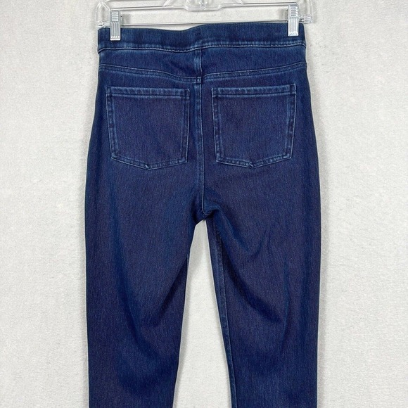 Spanx Jean-ish Ankle Leggings Size Small in Twilight Rinse PullOn Stretch - Picture 10 of 14